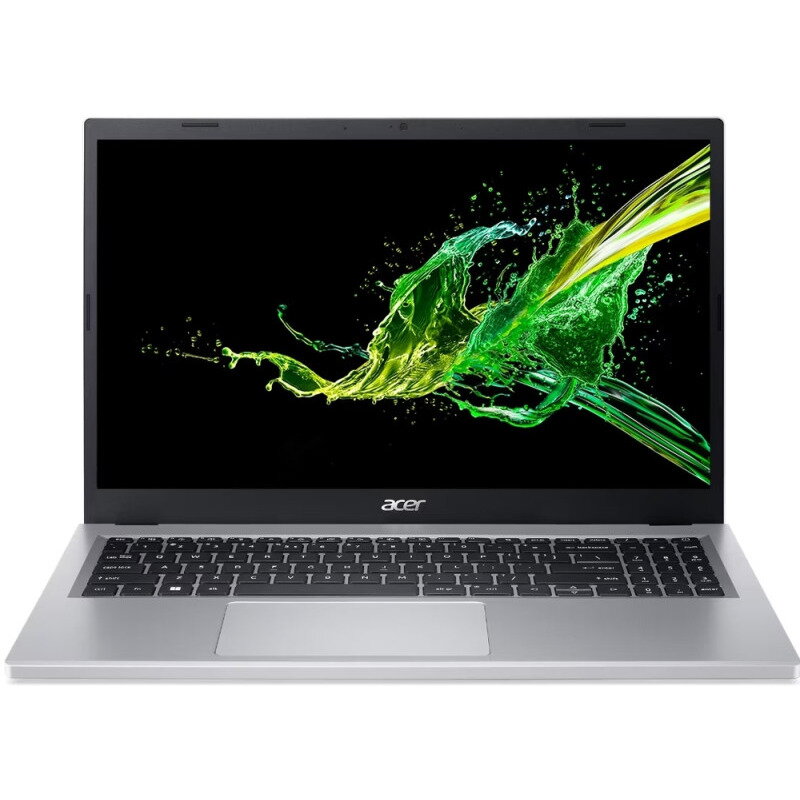Laptop 15.6'' Aspire 3 A315-24P, FHD, Procesor AMD Ryzen 5 7520U (4M Cache, up to 4.3 GHz), 8GB DDR5, 512GB SSD, Radeon 610M, No OS, Pure Silver