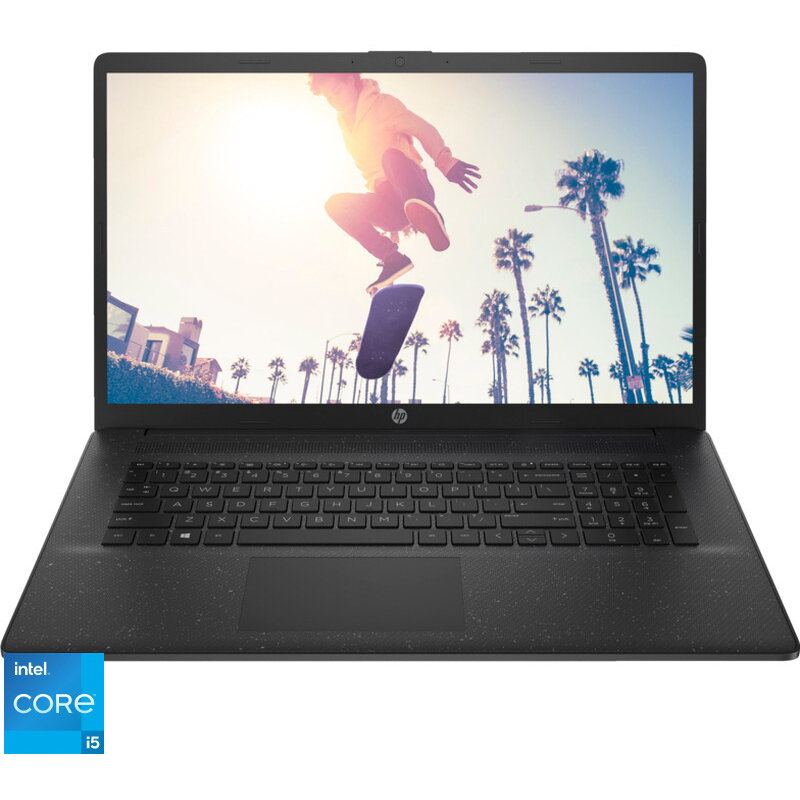 Laptop 17.3'' 17-cn3004nq, FHD IPS, Procesor Intel Core i5-1334U (12M Cache, up to 4.60 GHz), 16GB DDR4, 1TB SSD, Intel Iris Xe, Free DOS, Black