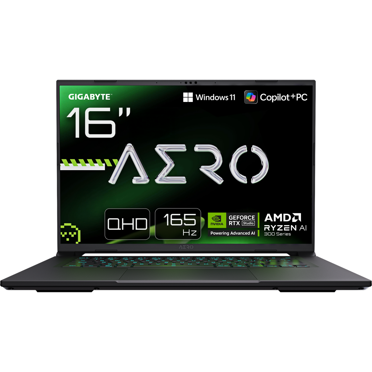 Laptop AERO X16 1VH 16 inch WQXGA 165Hz AMD Ryzen AI 7 350 16GB DDR5 1TB SSD nVidia GeForce RTX 5060 8GB Windows 11 Home Space Gray
