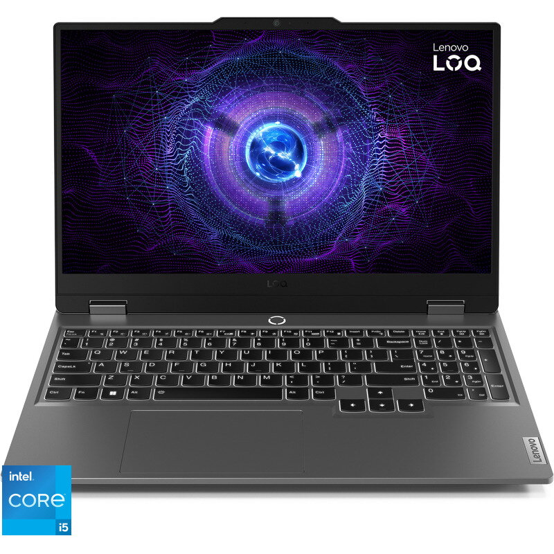 Laptop LOQ 15 FHD 15.6 inch Intel Core i5-12600HX 24GB 1TB SSD RTX 3050 Luna Grey