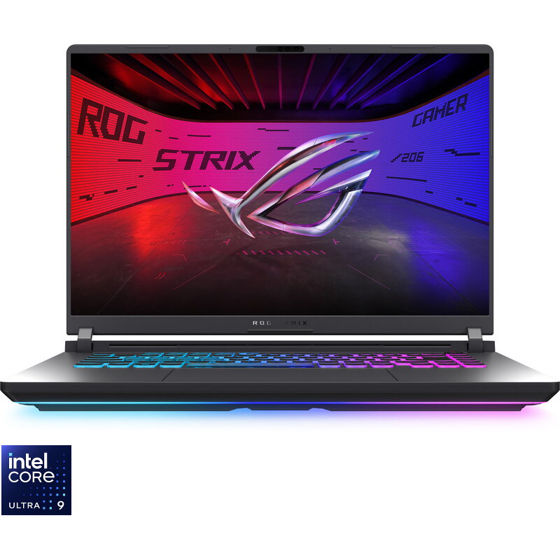 Laptop ROG Strix G16 WQXGA 16 inch Intel Core Ultra 9 275HX 16GB 1TB SSD RTX 5070 Free Dos Eclipse Gray