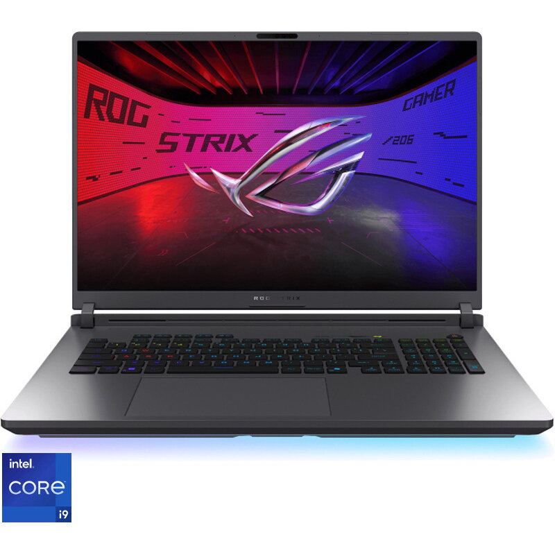 Laptop ROG Strix G18 WQXGA 18 inch Intel Core i9-14900HX 16GB 1TB SSD RTX 5070 Free Dos Eclipse Gray
