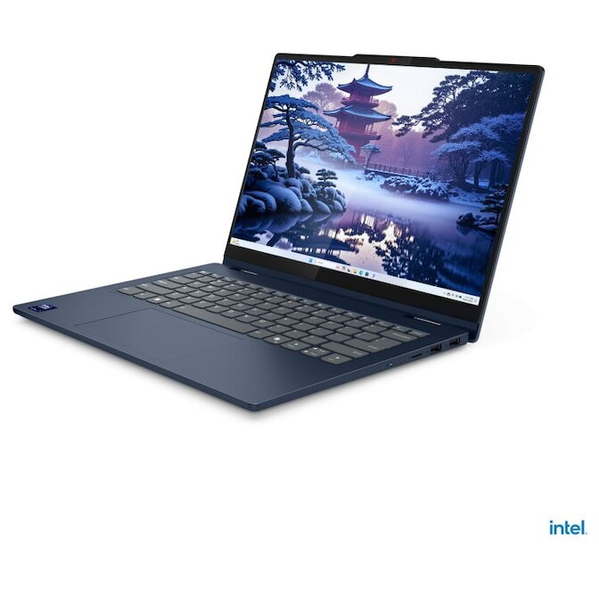 Laptop IdeaPad 5 WUXGA 14 inch Intel Core Ultra 7 255U 16GB 512GB SSD Free Dos Cosmic Blue