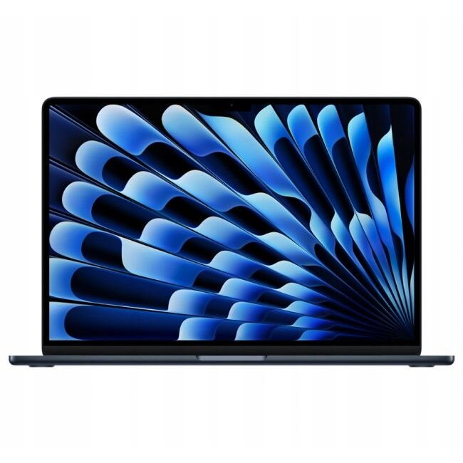 Laptop MacBook Air 15 (Procesor Apple M4 (10-core CPU), 15.3 Liquid Retina, 16GB, 512GB SSD, Apple M4 10-core GPU, Mac OS, Layout INT, Albastru) + adaptor retea 70W