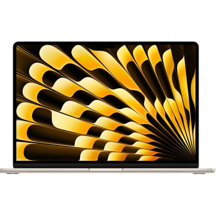 Laptop MacBook Air Liquid Retina 15.3 inch M4 10-Core 24GB 1TB SSD macOS Starlight