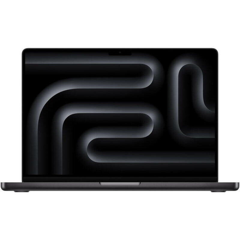 Laptop MacBook Pro 14 cu procesor M3 Pro, 12 nuclee CPU si 18 nuclee GPU, 18GB, 1TB SSD, Space Black, INT KB, 96W USB-C