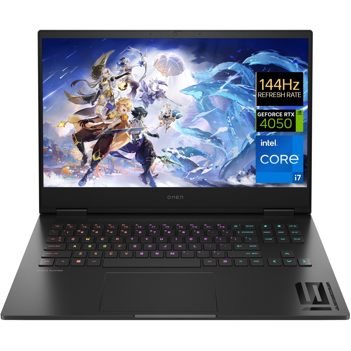 Laptop Omen 16-wd0004nw FHD 16.1 inch Intel Core i7-13620H 16GB 512GB SSD RTX 4060 Windows 11 Home Black