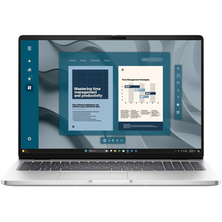 Laptop Pro 16 PC16255 16 inch FHD+ AMD Ryzen AI 7 350 16GB DDR5 512GB SSD AMD Radeon 860M FGP Windows 11 Pro 3Yr ProS Platinum Silver