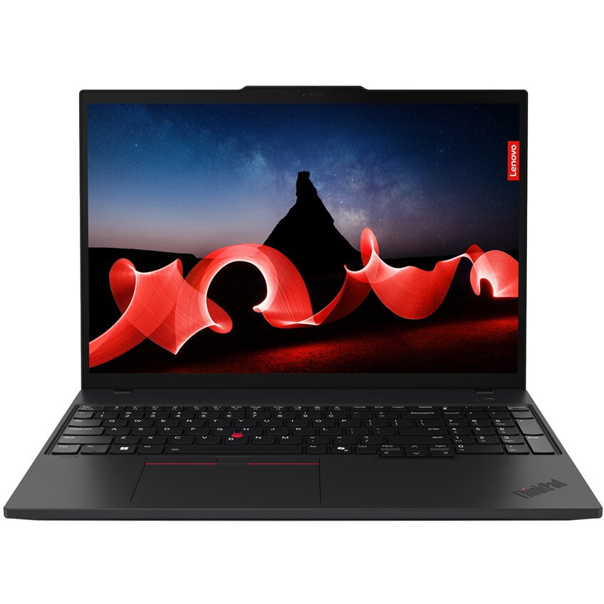 Laptop ThinkPad T16 G3 WUXGA 16 inch Intel Core Ultra 7 155U 16GB 512GB SSD Windows 11 Pro Black