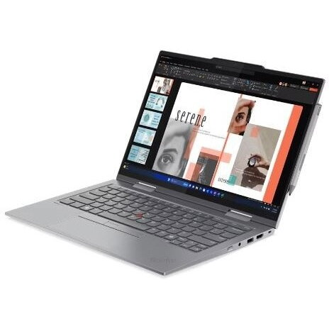 Laptop ThinkPad X1 2in1, G9 21KE0043PB, 14 inch LED IPS WUXGA Touch, Intel Core Ultra, 16GB LPDDR5x 6400 MHz, 1TB SSD M.2, Windows 11 Pro, Grey