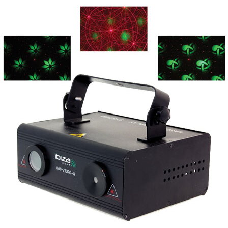 LASER 150MW RED + 60MW GREEN DMX GRAPHIC