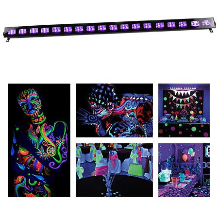 LED BAR UV 18 X 3W