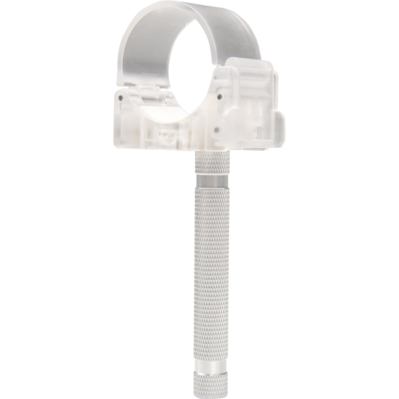 Ledgo Transparent single Clip with pillar