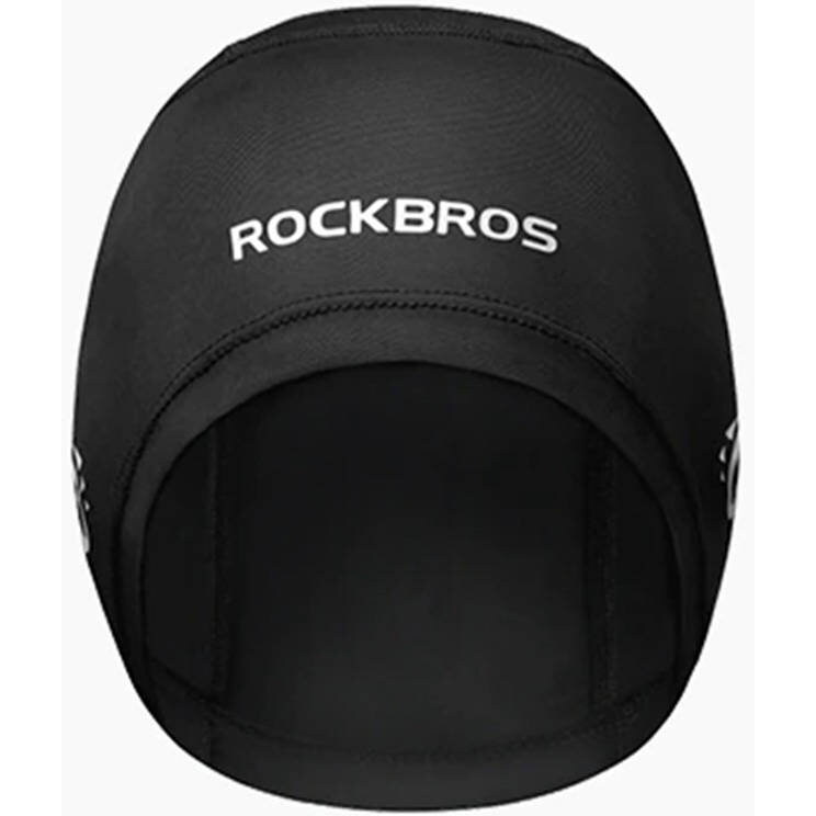 Letnia czapka rowerowa pod kask Rockbros YPP037 (czarna)