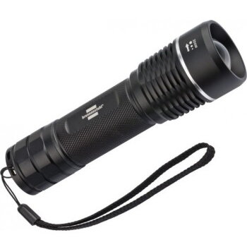 LuxPremium TL 1200 AF LED Flashlight, with rechargeable Battery