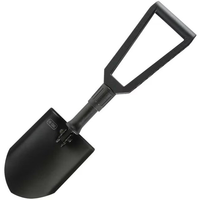 M-Tac Folding shovel with olive green cover
