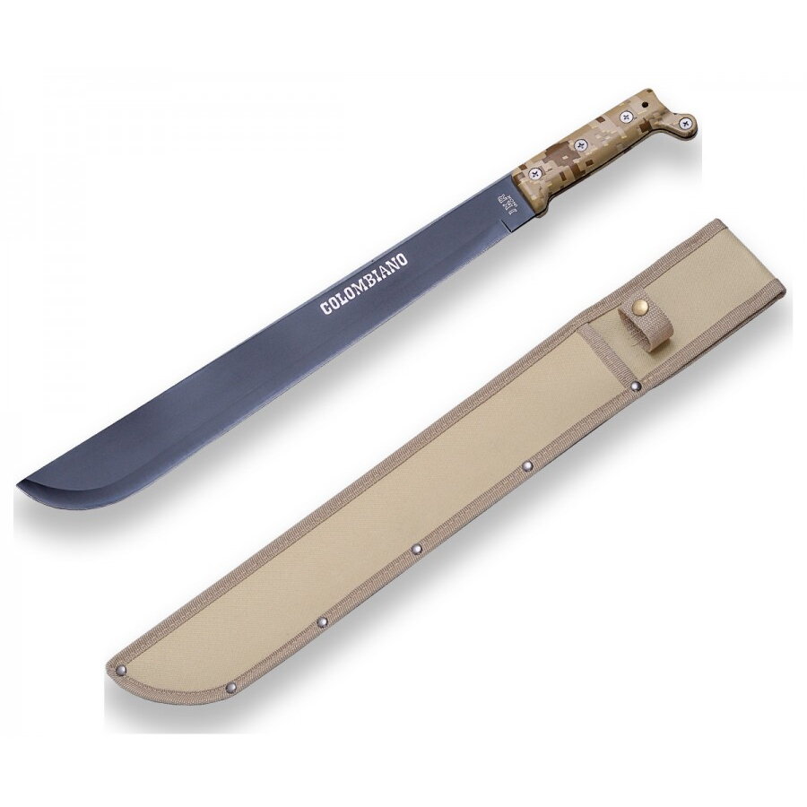 Maceta Colombiano, lama inoxidabila 41.5 cm, cu husa