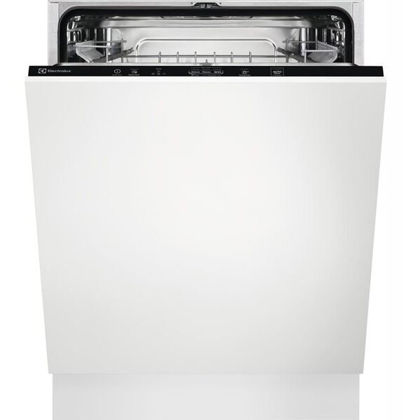 Masina de spalat vase incorporabila Electrolux EEA627201L, 13 seturi, 6 programe, AirDry, QuickSelect, Clasa E, Motor inverter, Afisaj LED, 60 cm