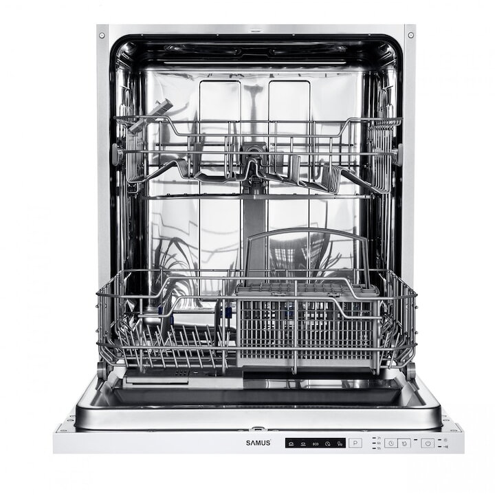 Masina de spalat vase Incorporabila SBDW61.5 Latime 60cm Clasa E Putere 1800W