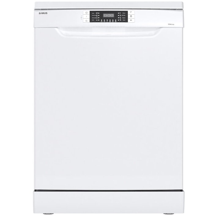 Masina De Spalat Vase SDW614.8 47dB Extra Uscare Clasa E 8 Programe 14 Seturi Alb