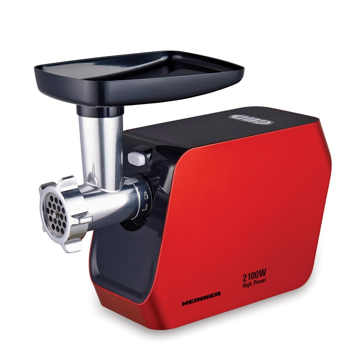 Masina de tocat MG-2100RD 2100W Cutit inox Rosie