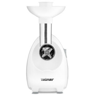 Masina de tocat Zelmer ZMM4048B, 1900 W, 2.5 kg/min, Alb