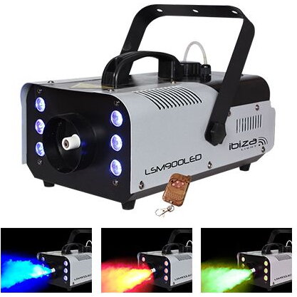 MASINA FUM 900W CU LED-URI 6X3W DMX