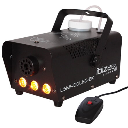 MASINA FUM CU LED-URI 400W NEGRU