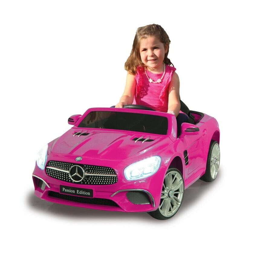 Masinuta electrica Ride-on Mercedes-Benz SL 400 Roz 3+