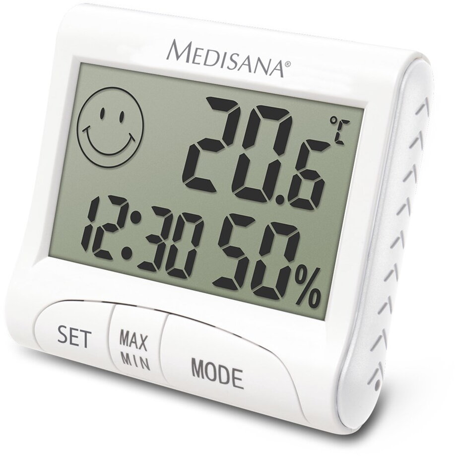 Medisana HG 100 Indoor Electronic hygrometer White