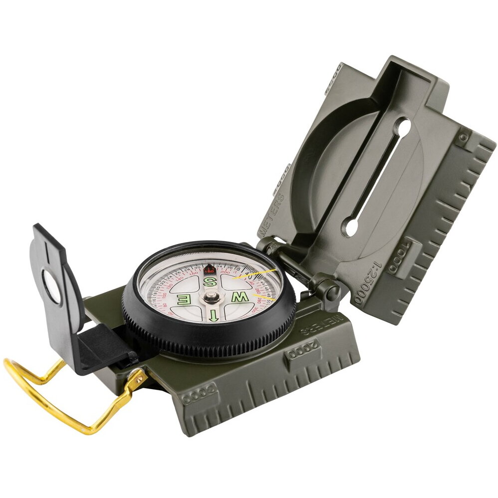 Mil-Tec US Busol with illumination Metal, Olive