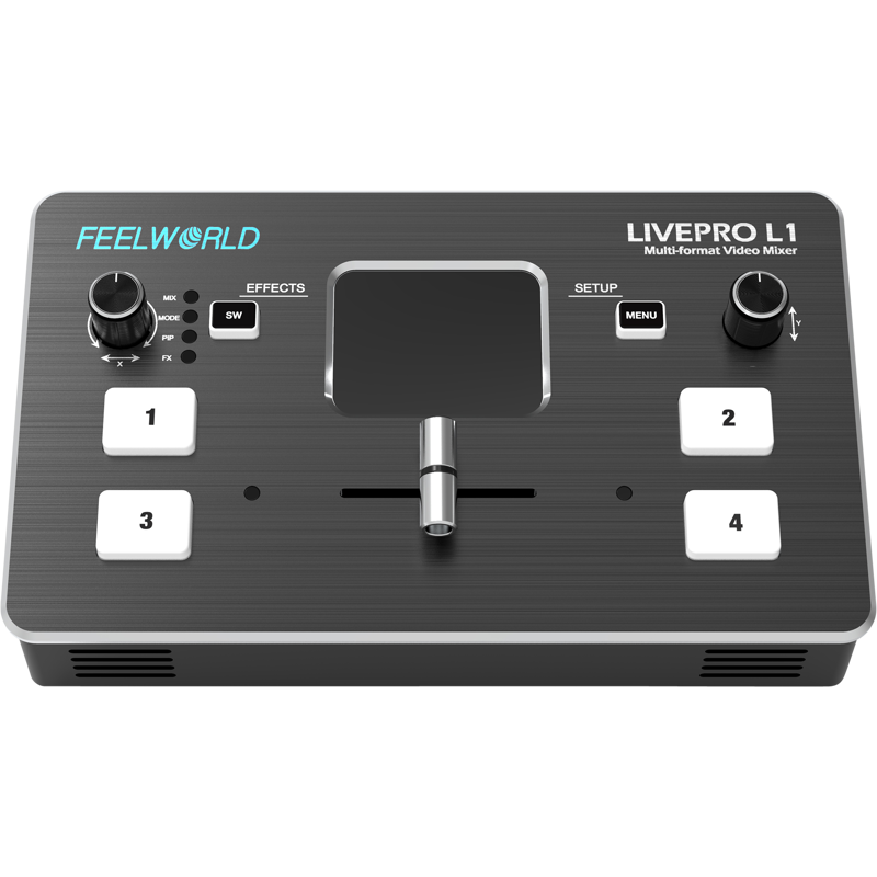 Monitor Foto / Video Feelworld Video Mixer LIVE PRO L1 Multi-format