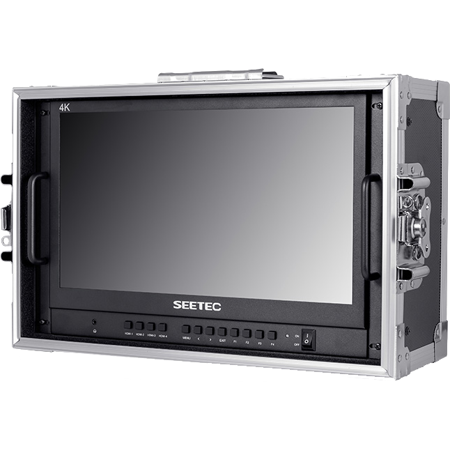 Monitor Foto / Video Seetec monitor ATEM156 4 HDMI 15.6&quot; Video Monitor with Flightcase
