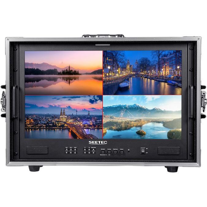 Monitor Foto / Video Seetec monitor ATEM215S-CO 21.5&quot; W. SDI Carry-On Flight Case
