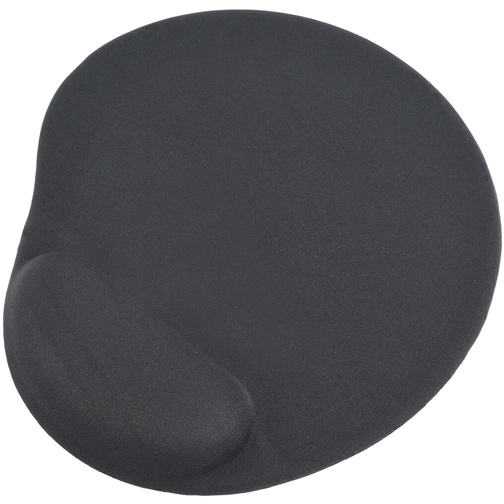 Mouse pad gaming, cauciuc si gel, 240 x 220 x 4 mm, negru, MP-GEL-BK