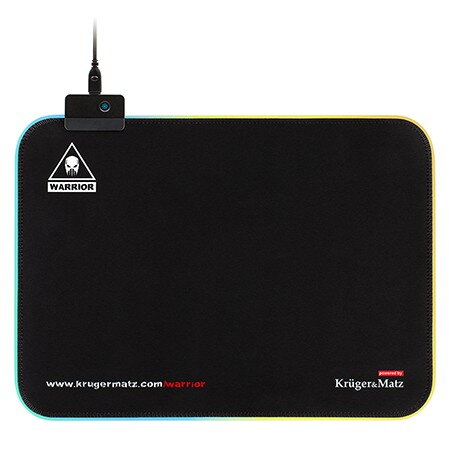 Mousepad Gaming KM0766 Iluminare LED Negru