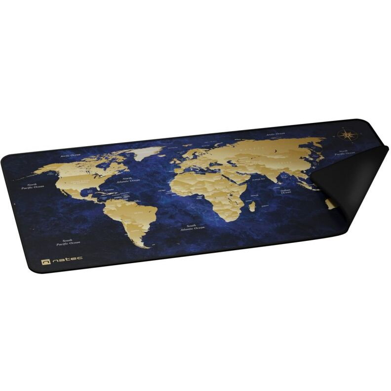 Mousepad World Deep Blue 80x40cm Albastru