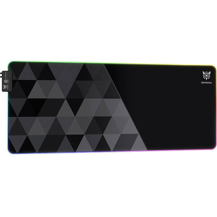 Mouse pad Podkładka gamingowa ONIKUMA MP006 RGB (czarna)