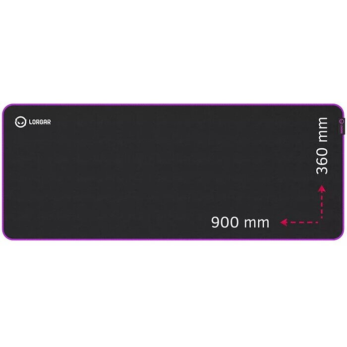 Mousepad Gaming Steller 913 L RGB Negru