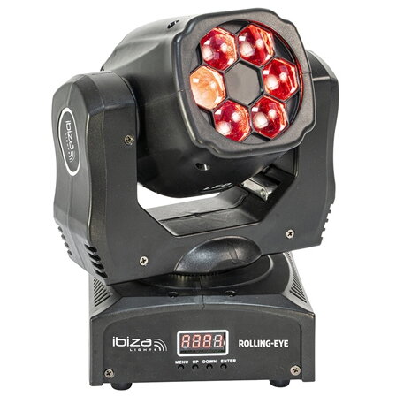 MOVING HEAD 6X12W RGBW