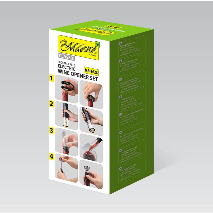 MR-1623 USB electric wine corkscrew