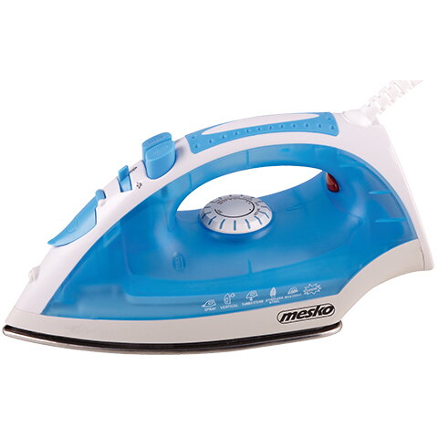 MS 5023 Steam iron, High quality stainless steel soleplate, Steam burst function, Continuous steam,Vertical ironing, Anti-Calc, Power