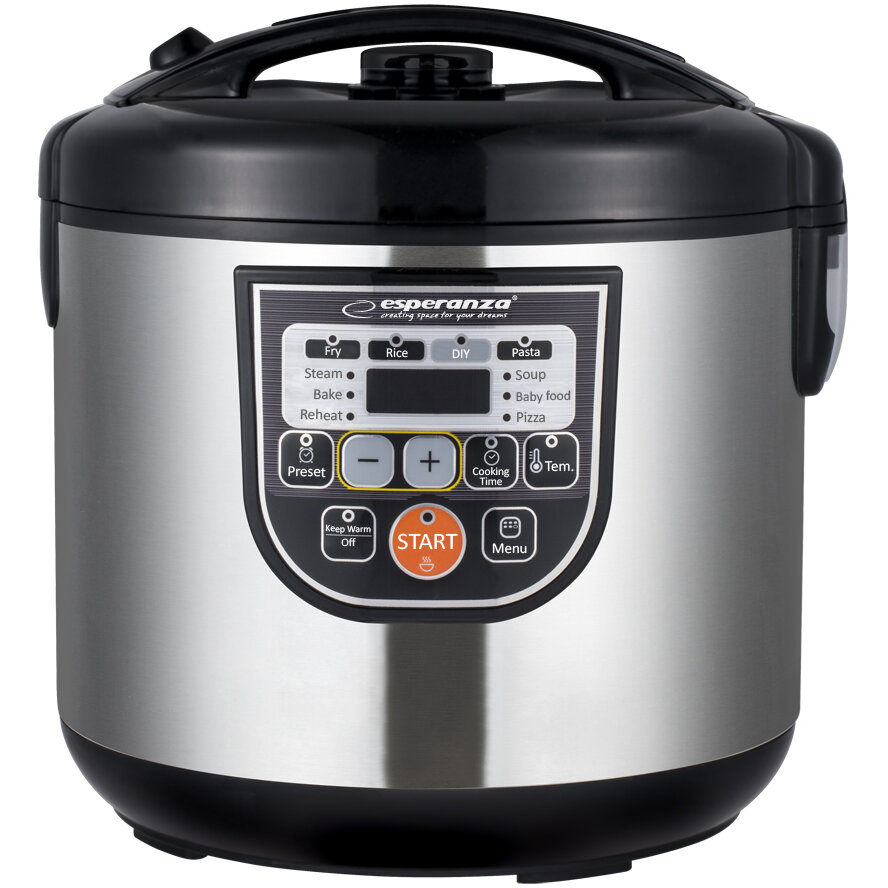 Multicooker 11 functii EKG011 panou smart digital 860W temporizator cuva 5L Inox