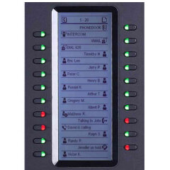 Networks GXP2200EXT IP add-on module 20 buttons Black