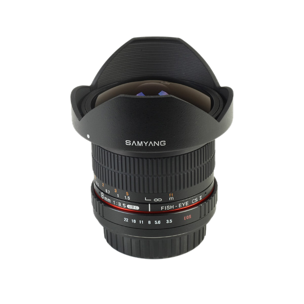 Obiectiv 8mm f/3.5 UMC Fish-Eye CS II Canon EF