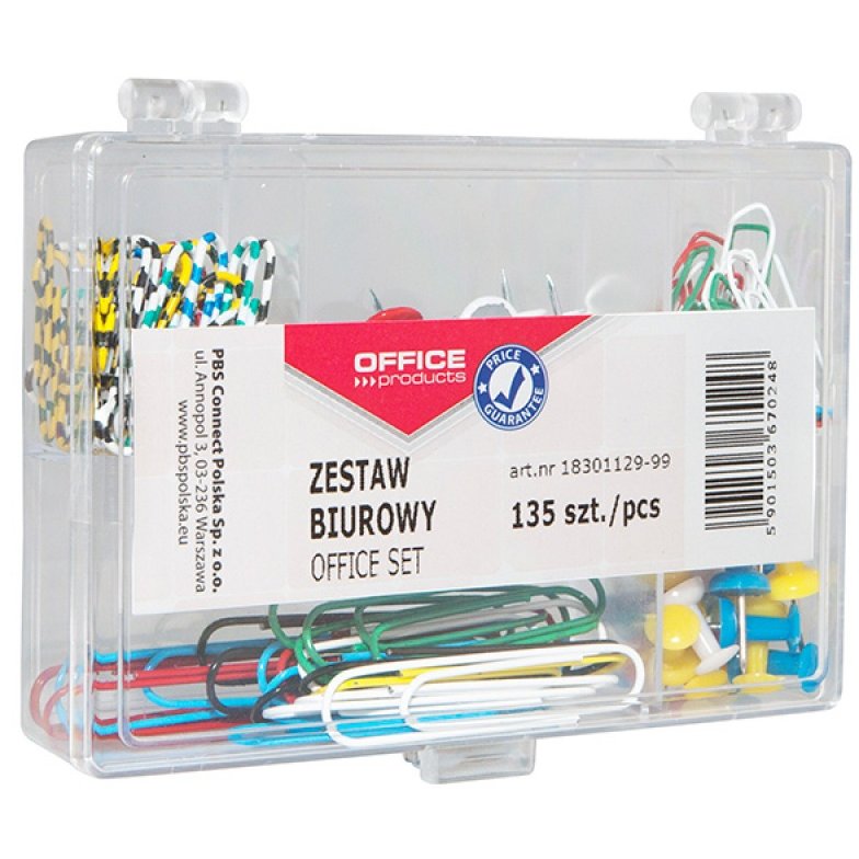 Office set cu 135 accesorii de birou, Office Products