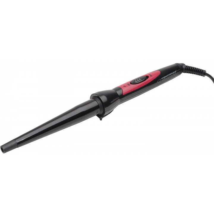 Ondulator de par EBL007 Salma, 25 W, 13-25 mm, Acoperire ceramica, Temperatura maxima 180 C, Negru