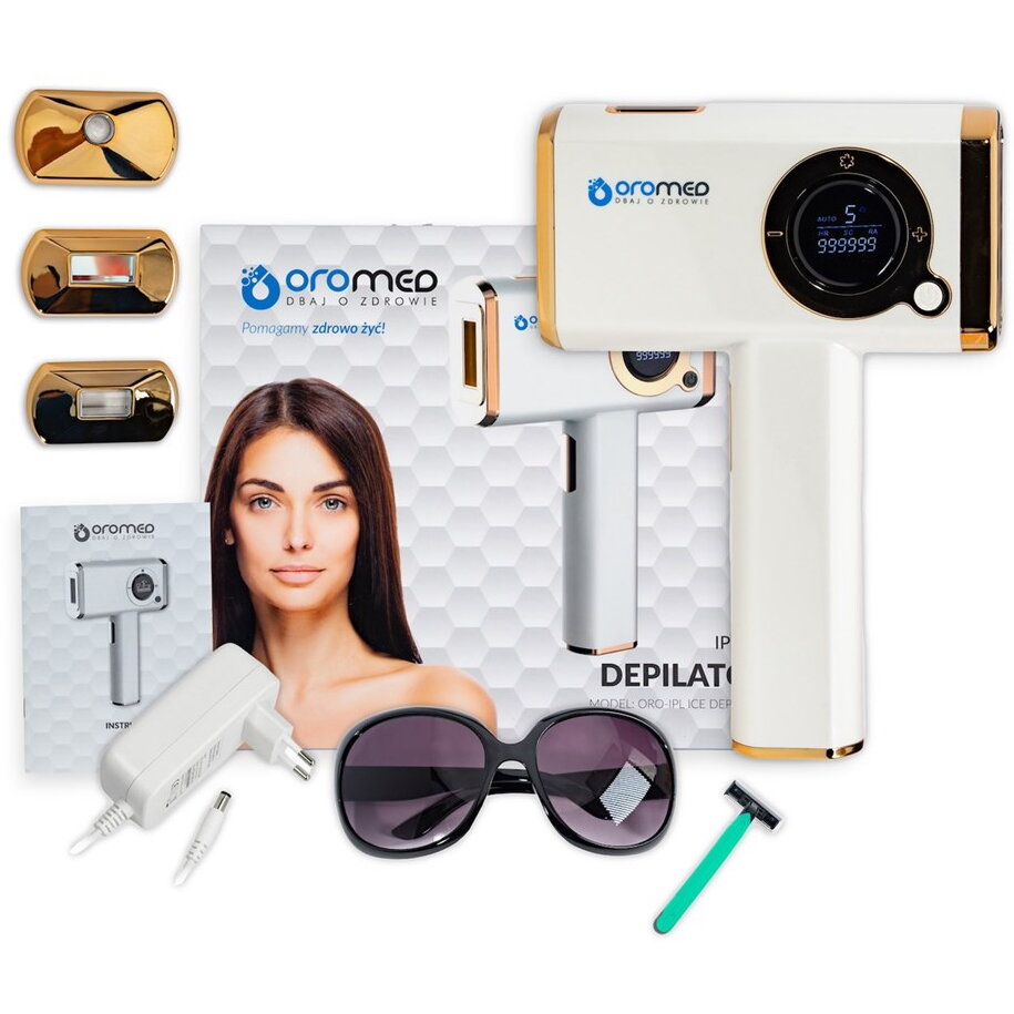 ORO-IPL ICE laser hair and body depilator