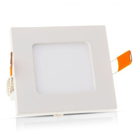 PANOU LED PATRAT INCORPORABIL 12W 3000K ALB CALD
