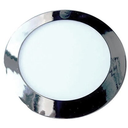 PANOU LED SLIM ROTUND 24W 4000K - CROM